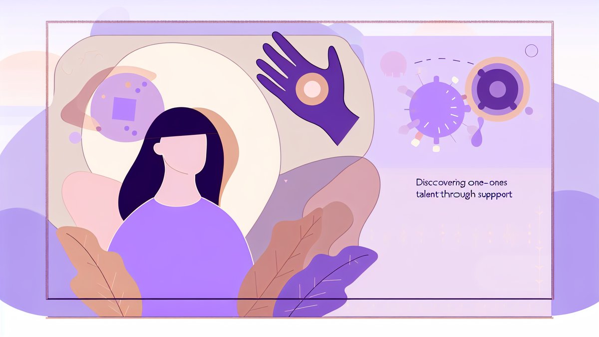 支援を通して見つけた本人の才能 