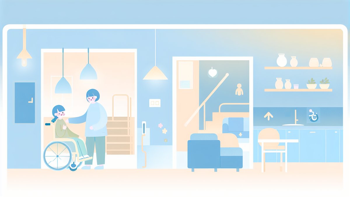 家族と障害者が安心して暮らせる住環境づくり 